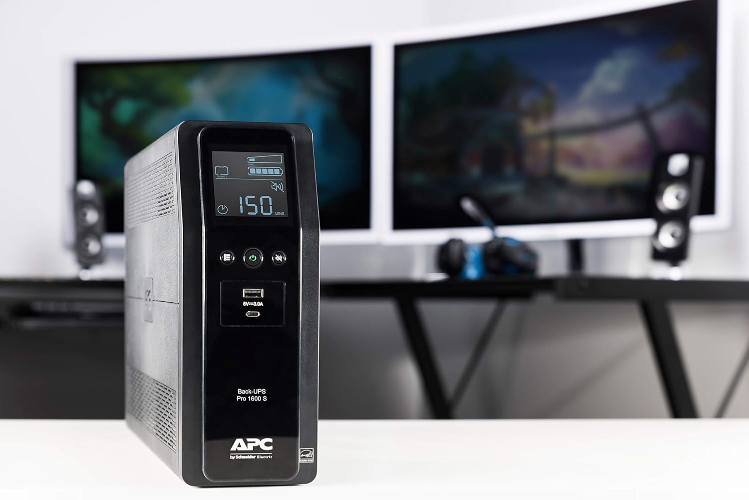 UPS APC BackUPS Pro BR1600SI 1600VA Preto - Imagem 6