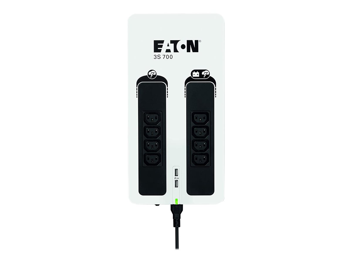 Fonte de Alimentação Ininterrupta Eaton 3S 700 700VA 420W USB 8 Saídas - Imagem 3