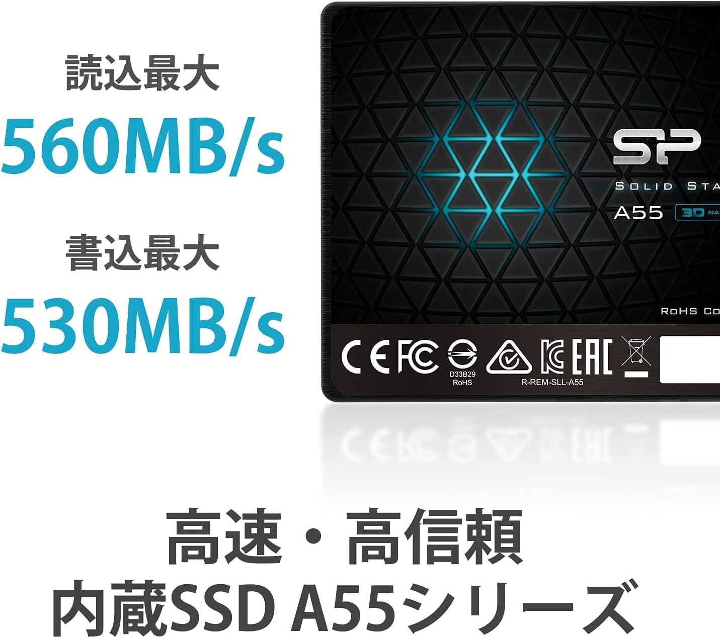 SSD SILICON POWER Ace A55 512GB 2.5" - Imagem 2