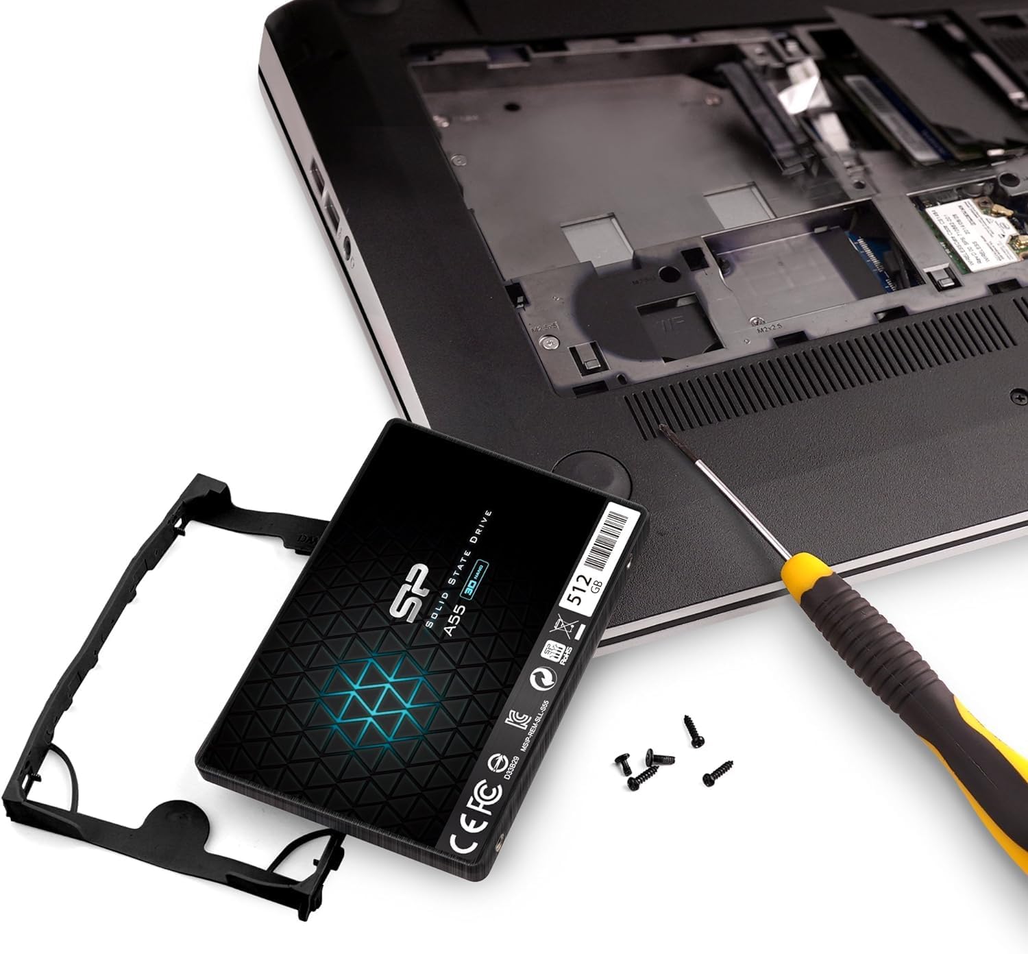 SSD SILICON POWER Ace A55 512GB 2.5" - Imagem 7