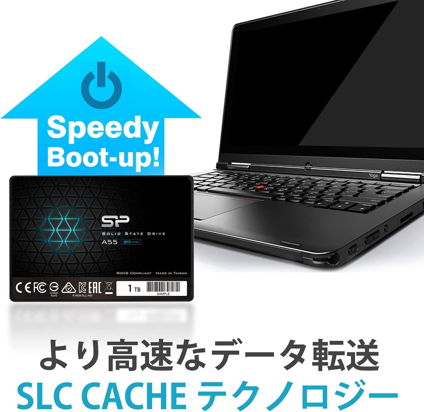 SSD SILICON POWER Ace A55 512GB 2.5" - Imagem 4