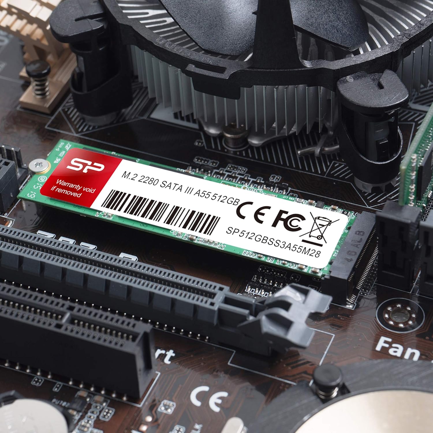 SSD SILICON POWER A55 512 GB M.2 SATA - Imagem 2