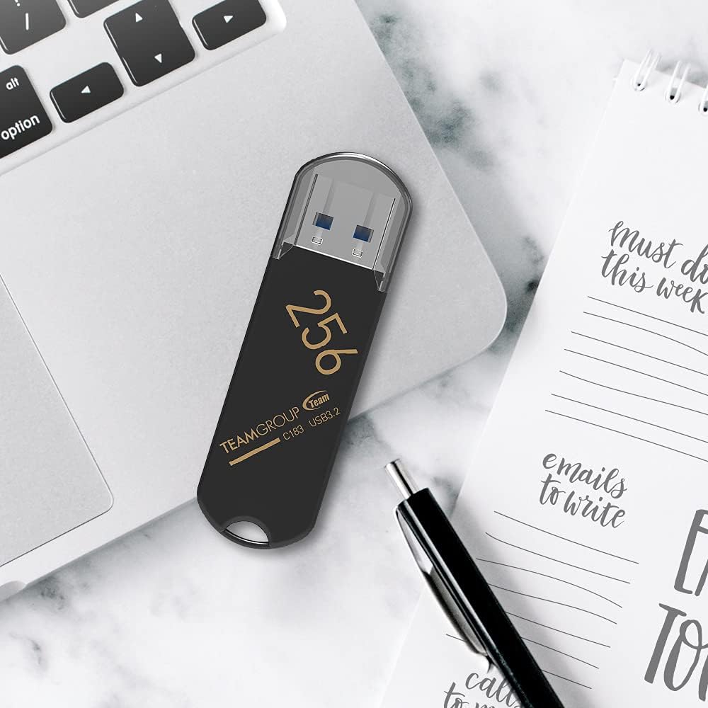 Pen Drive Team C183 64GB Preto - Imagem 2