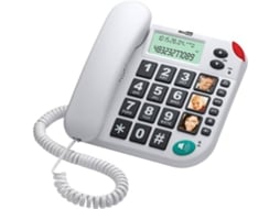 Telefone Fixo MaxCom KXT480BB Branco - Imagem 2