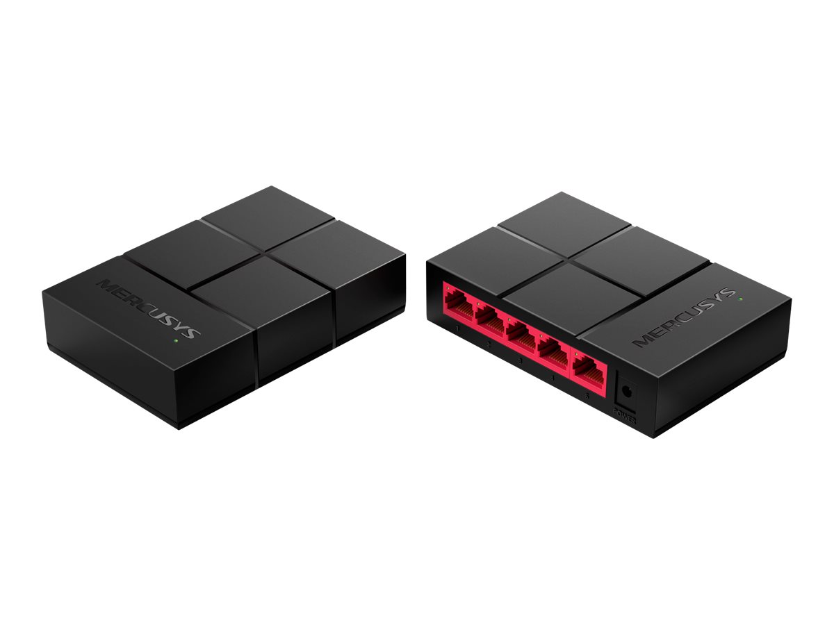 Comutador Mercusys MS105G 5 Portas Gigabit Desktop - Imagem 3