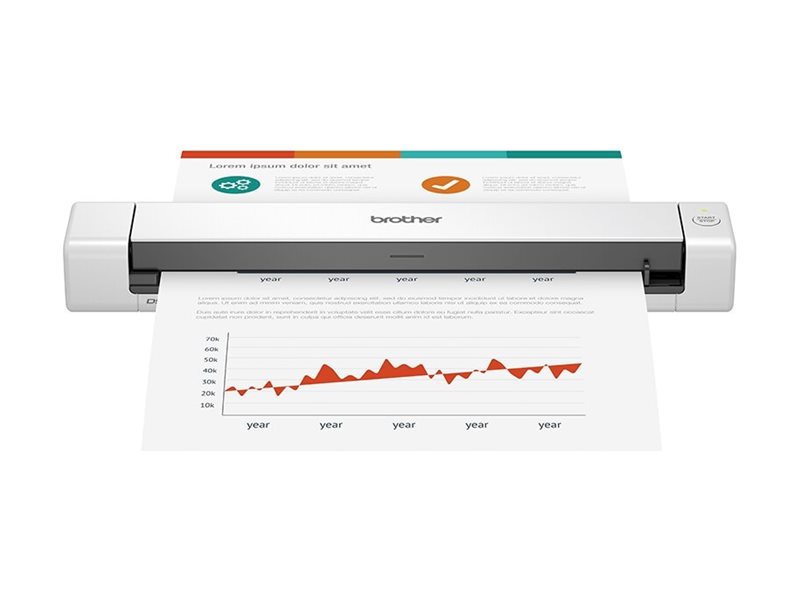 Scanner Portátil Brother DSmobile DS640 USB 3.0 - Imagem 2