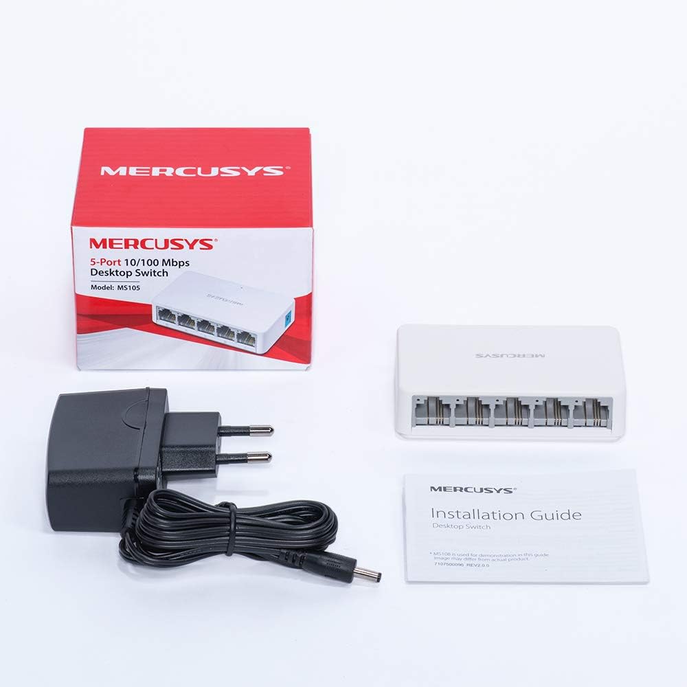 Switch Mercusys MS105 5 Portas Não Gerível - Imagem 6