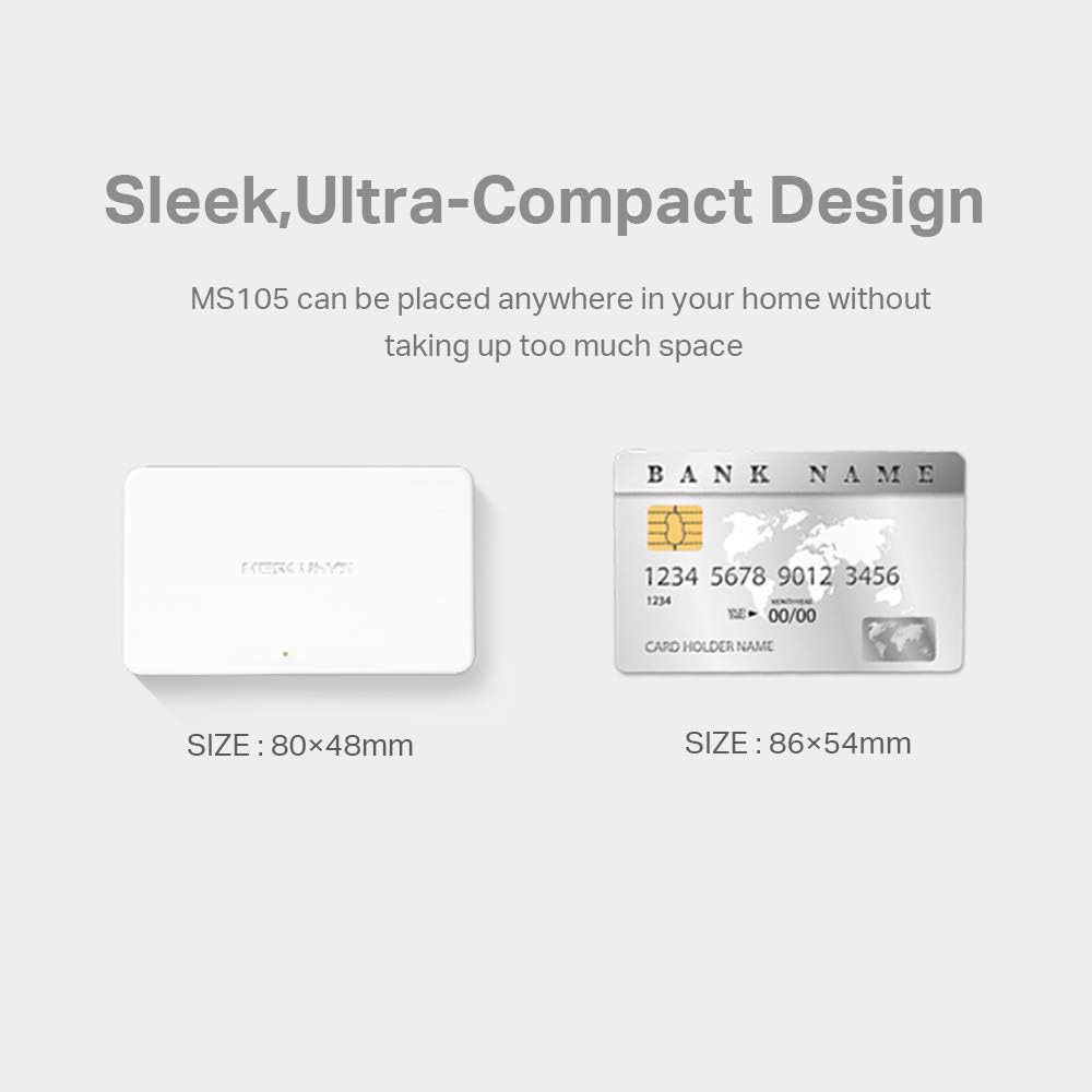 Switch Mercusys MS105 5 Portas Não Gerível - Imagem 4