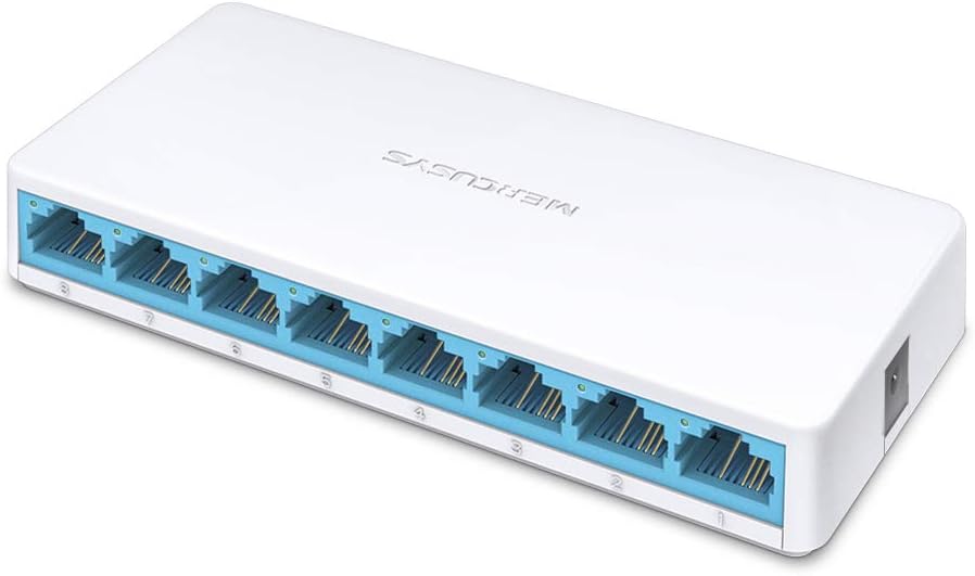 Switch Mercusys MS108 8 Portas Fast Ethernet