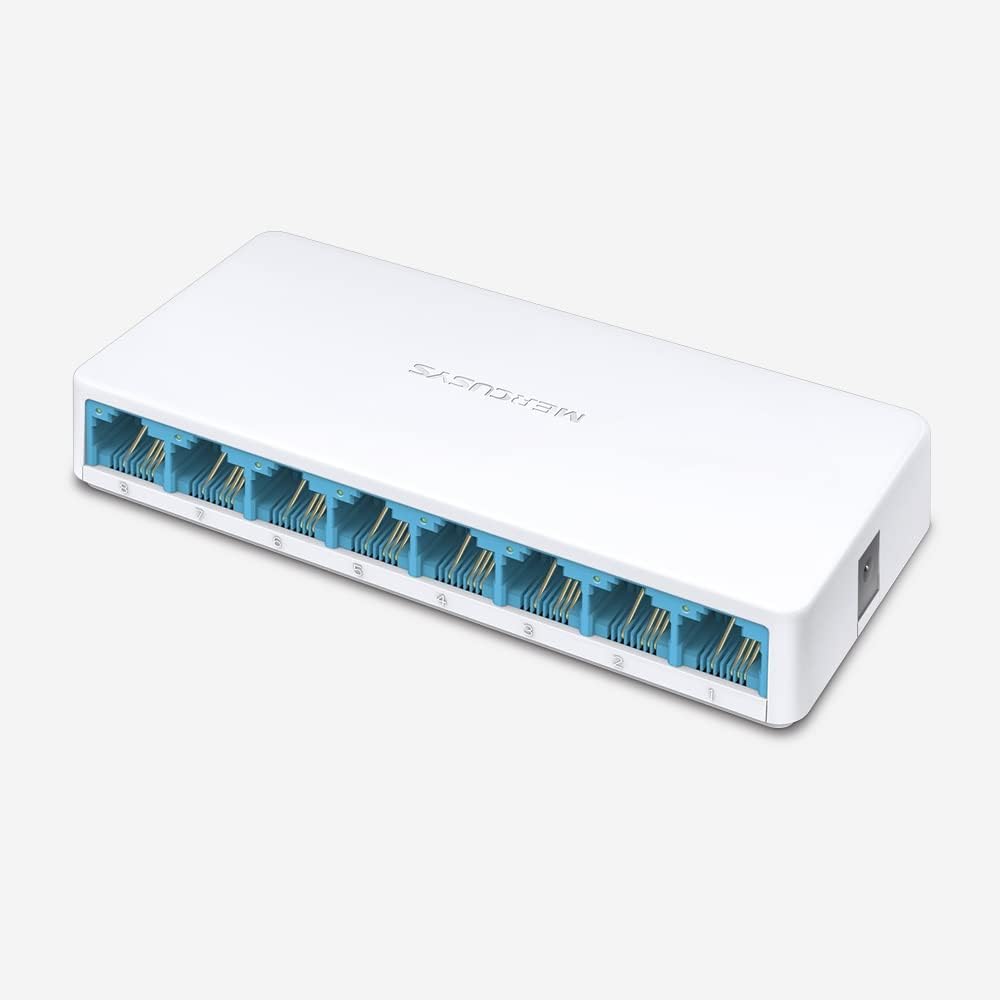 Switch Mercusys MS108 8 Portas Fast Ethernet - Imagem 4