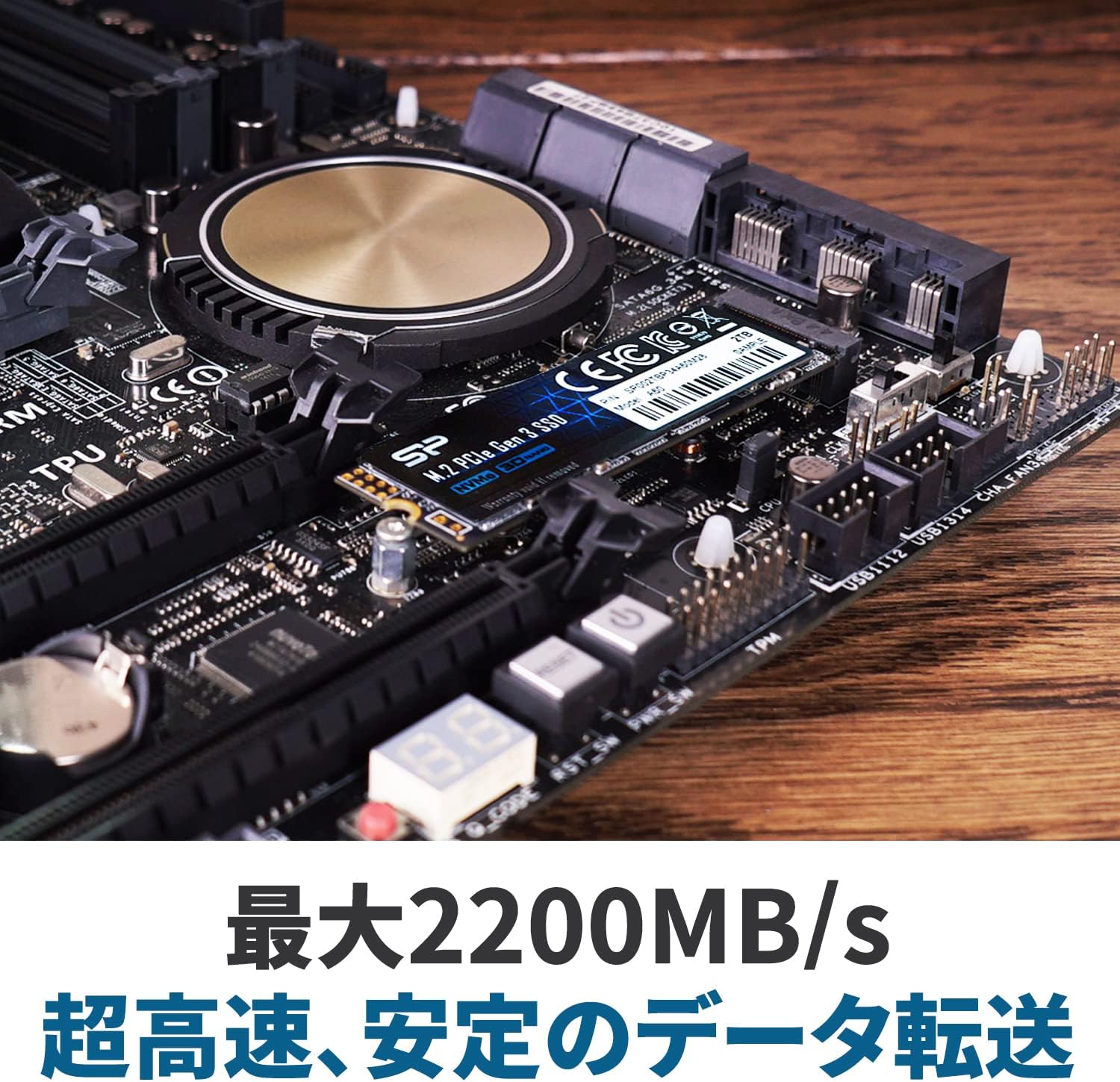 SILICON POWER P34A60 - SSD - 512 GB - interna - M.2 2280 - PCIe 3.0 x4 (NVMe) - Imagem 3