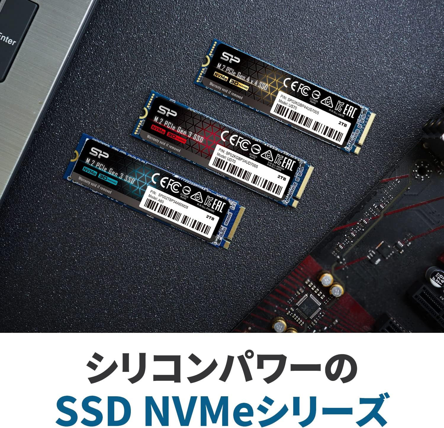 SILICON POWER P34A60 - SSD - 512 GB - interna - M.2 2280 - PCIe 3.0 x4 (NVMe) - Imagem 5