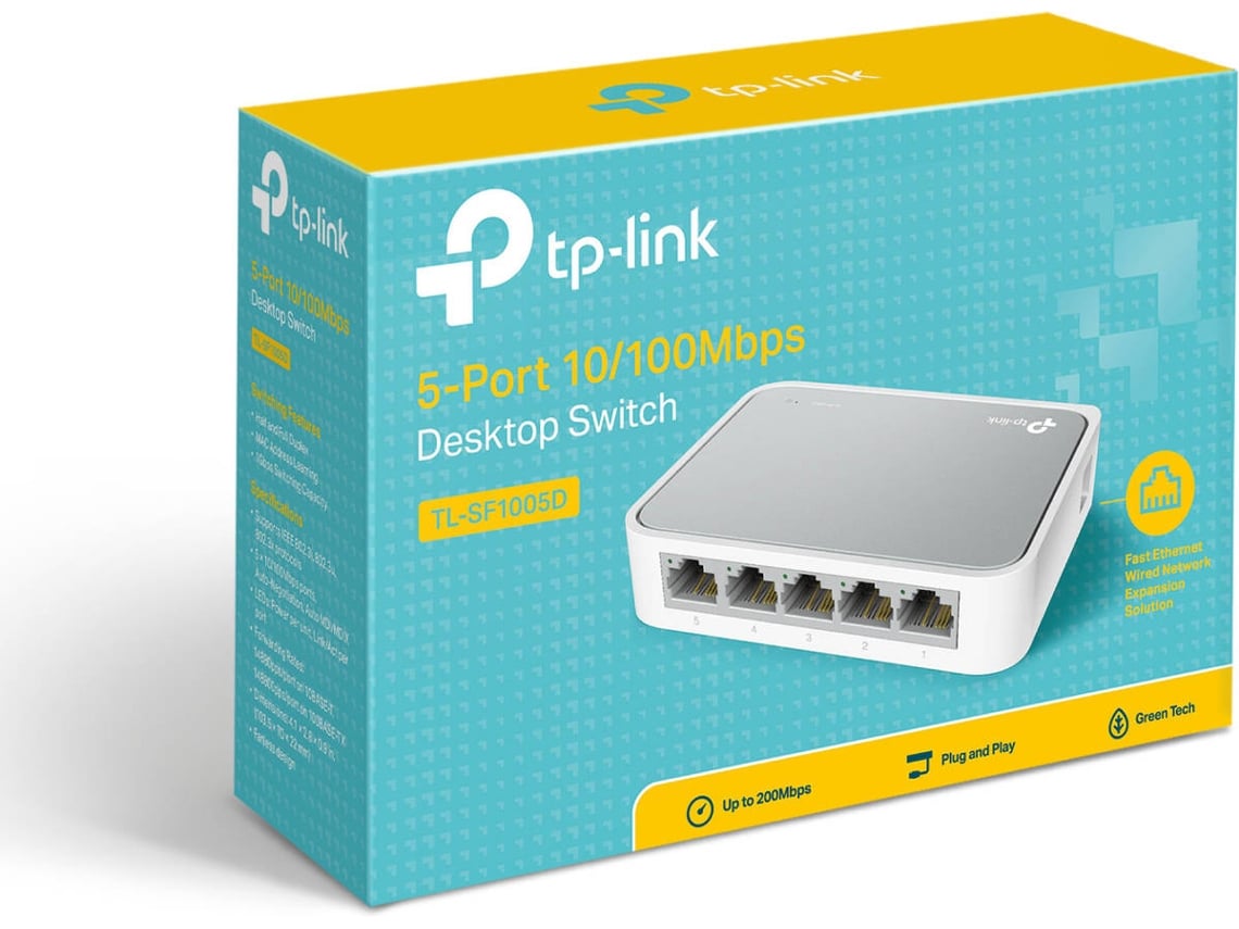 Switch TP-Link TL-SF1005D 5 Portas 10/100 Mbps Desktop - Imagem 6