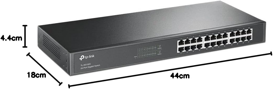 Switch TP-Link TL-SG1024 24 Portas Gigabit Rack - Imagem 4