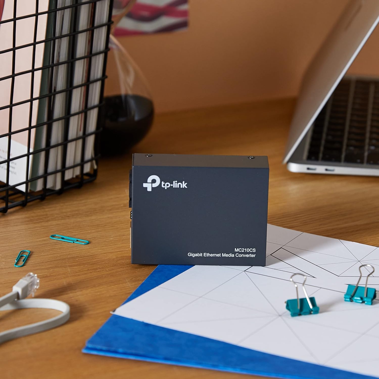 Conversor Fibra Gigabit TP-Link MC210CS SC RJ45 15km - Imagem 7
