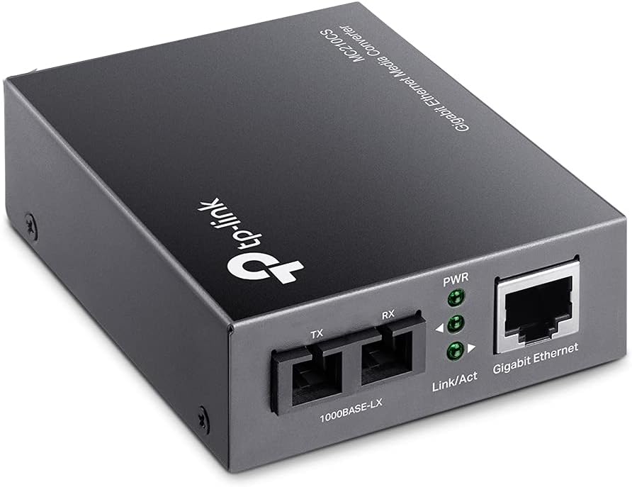 Conversor Fibra Gigabit TP-Link MC210CS SC RJ45 15km - Imagem 2
