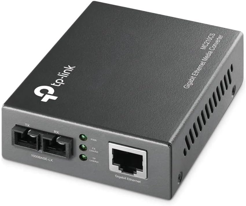 Conversor Fibra Gigabit TP-Link MC210CS SC RJ45 15km