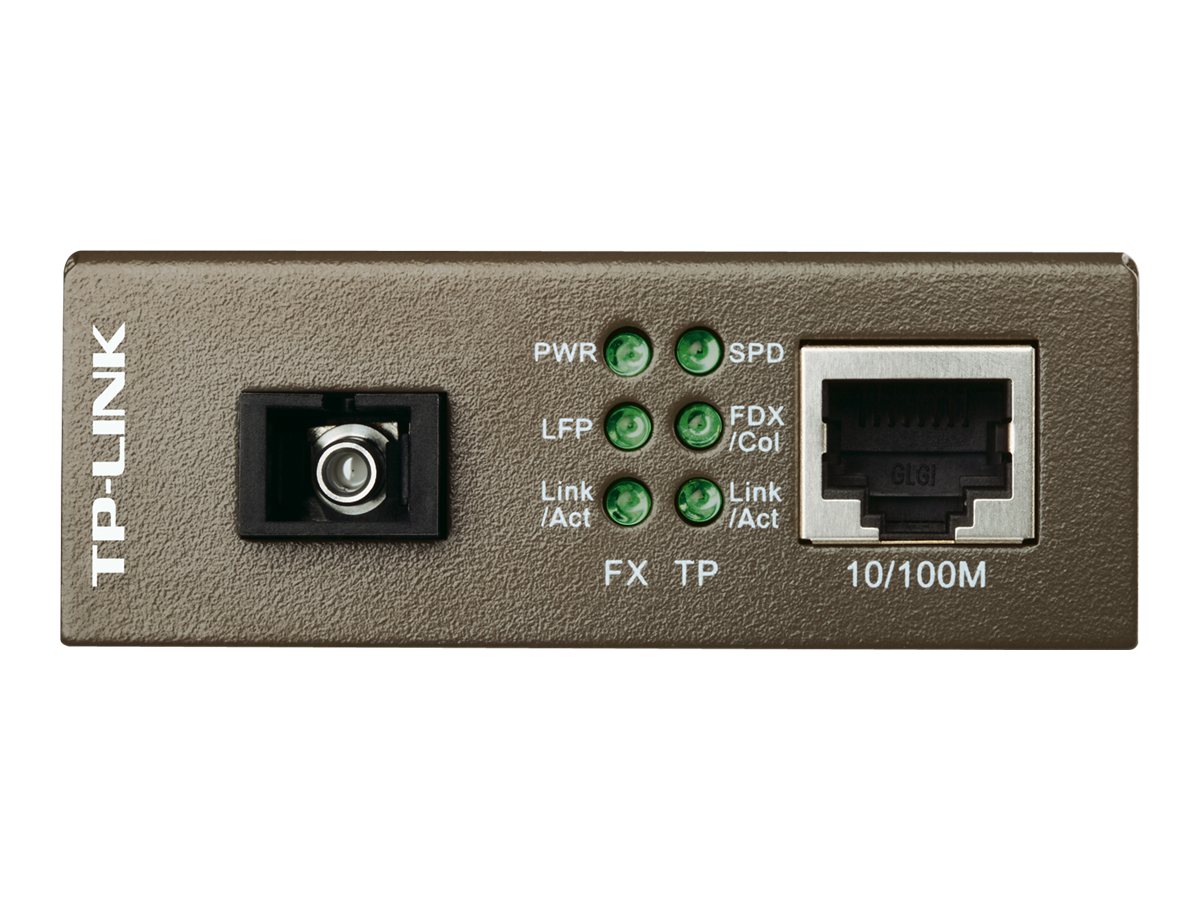 Conversor de Mídia TP-LINK MC112CS WDM 100FX Single Mode SC 20km (TX 1310nm / RX 1550nm) - Imagem 4