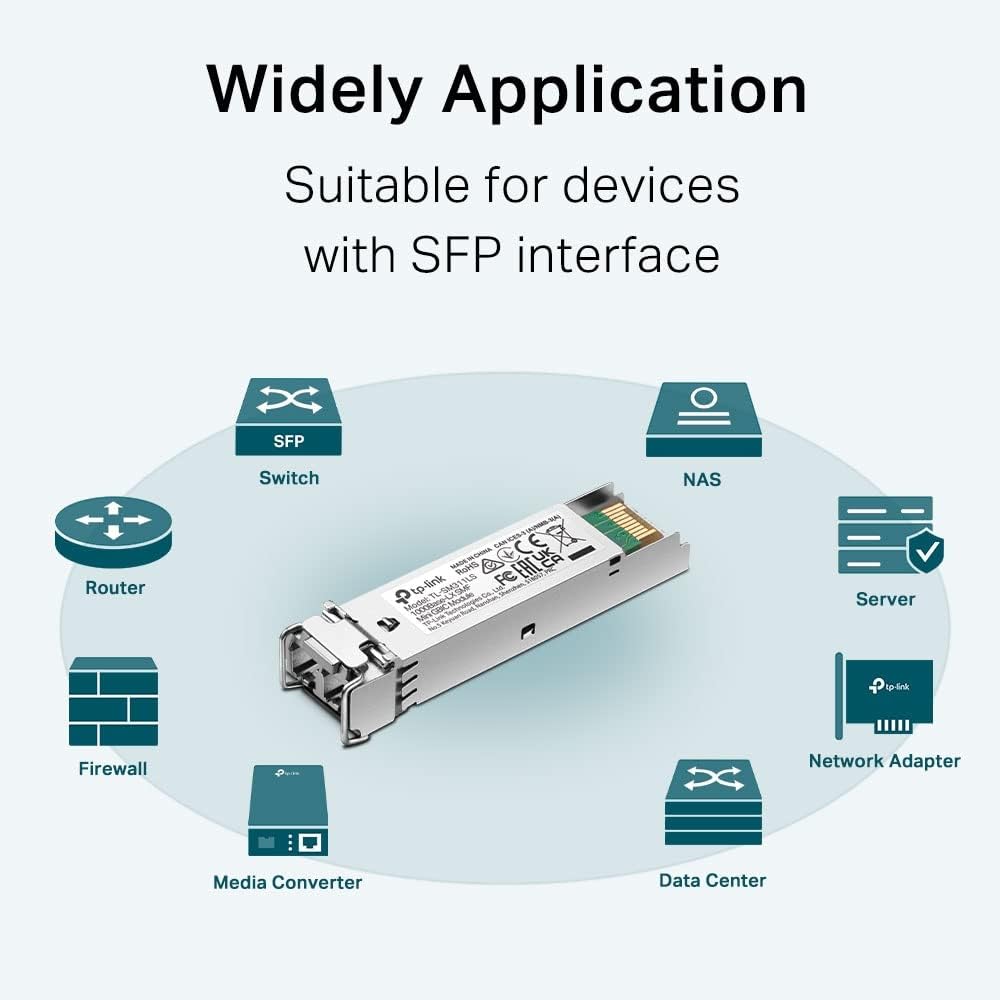 Módulo SFP TP-Link TL-SM311LS Fibra Ótica Monomodo LC 10 km - Imagem 4