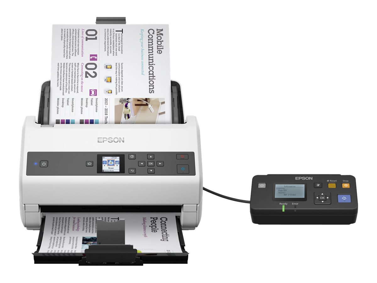 Scanner de Documentos Epson WorkForce DS-870 A4 Duplex 65ppm ADF 100 - Imagem 9