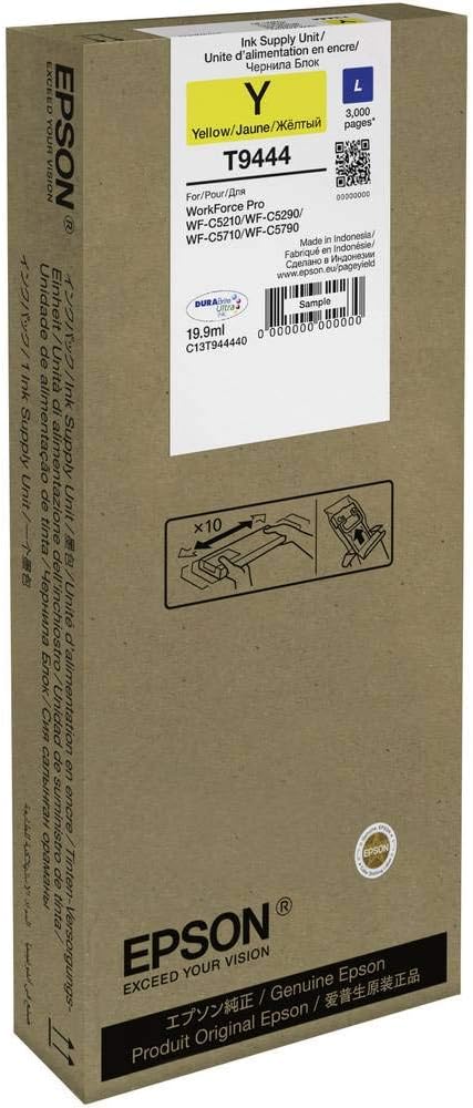 Tinteiro Epson T9444 Amarelo 19.9ml Tamanho L Original