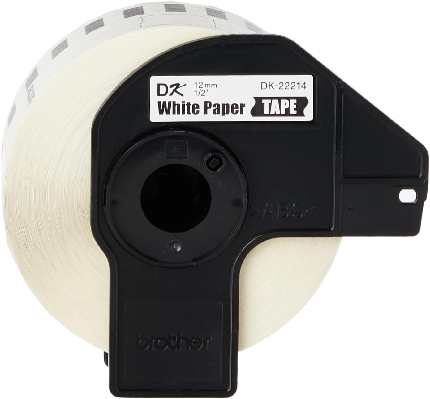 Rolo Etiquetas Contínuas Brother DK-22214 12mm Branco - Imagem 2