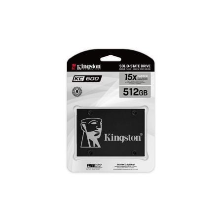 SSD Kingston KC600 512 GB 2.5 Cifrado - Imagem 4