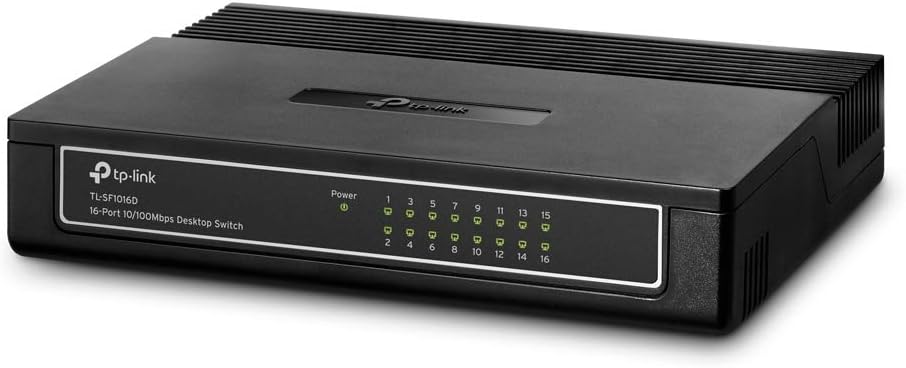 Switch TP-Link TL-SF1016D 16 Portas Desktop 10/100 - Imagem 2