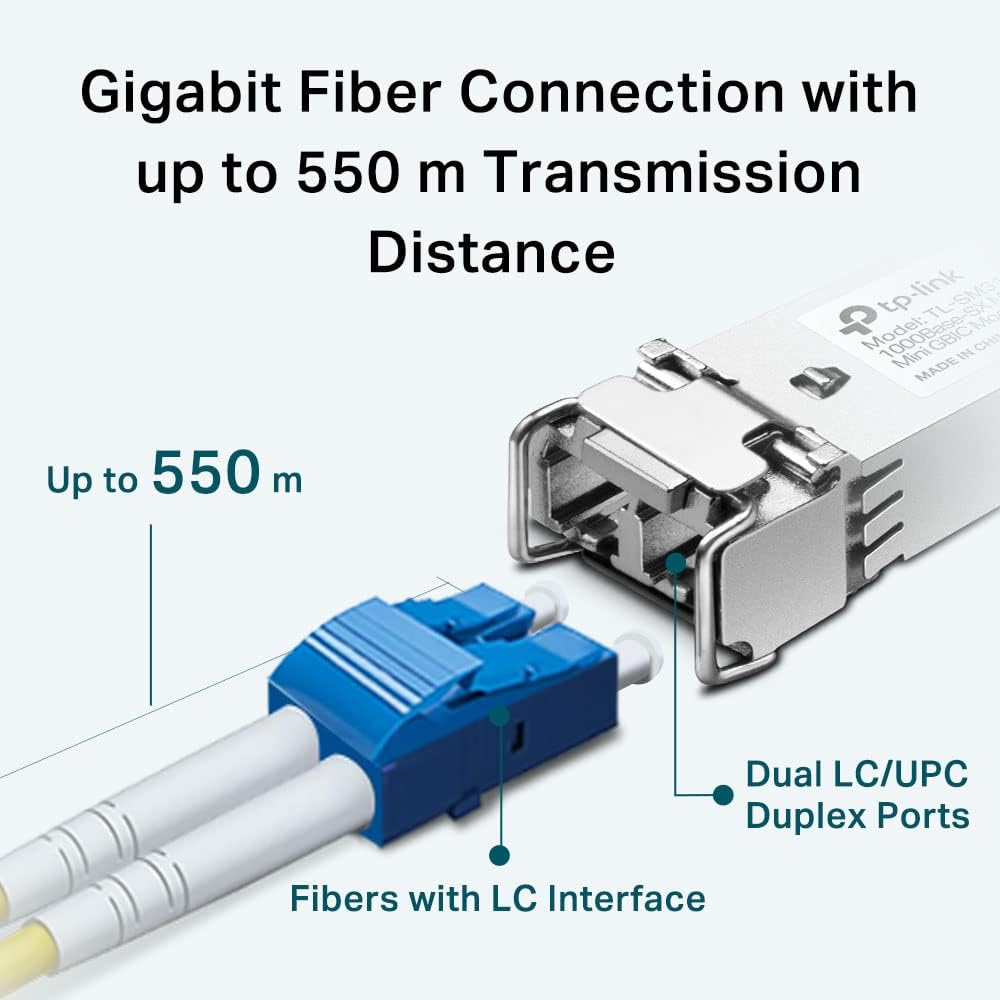 Módulo SFP TP-Link TL-SM311LM 1 Gigabit Multimodo LC 550m - Imagem 5