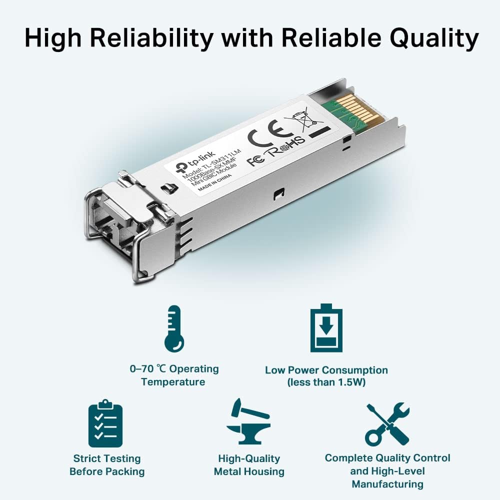 Módulo SFP TP-Link TL-SM311LM 1 Gigabit Multimodo LC 550m - Imagem 3