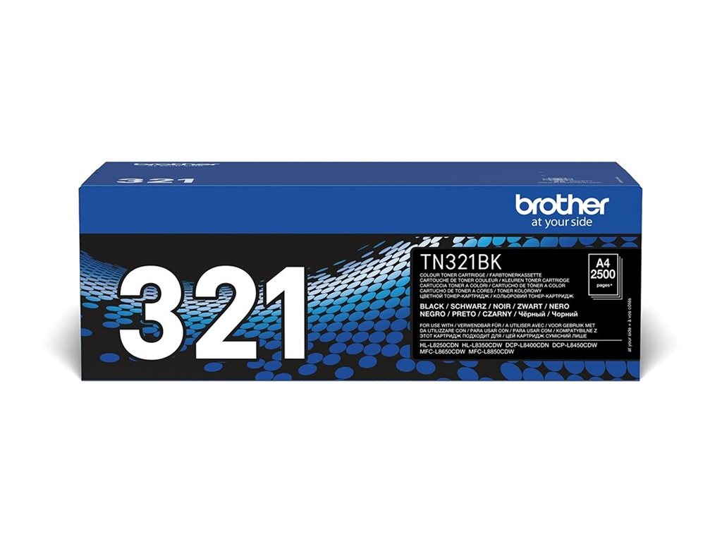 Cartucho de Toner Brother TN321BK Original Preto - Imagem 2