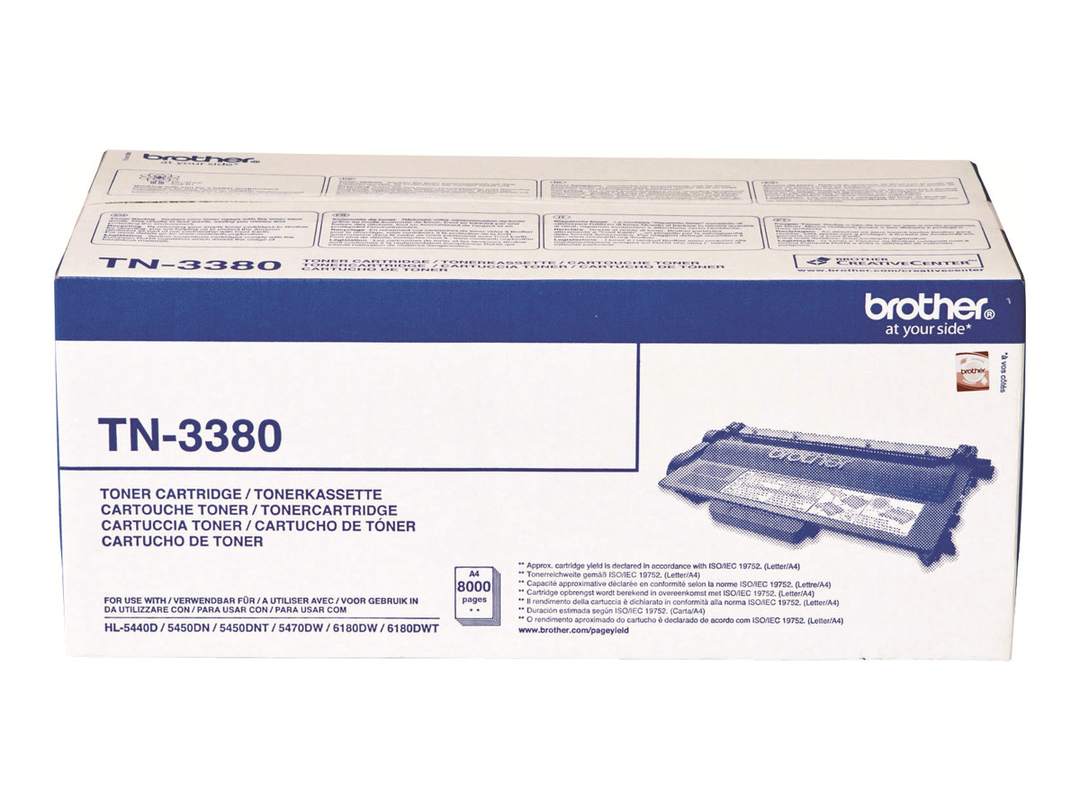 Cartucho de Toner Brother TN3380 Preto Original - Imagem 2