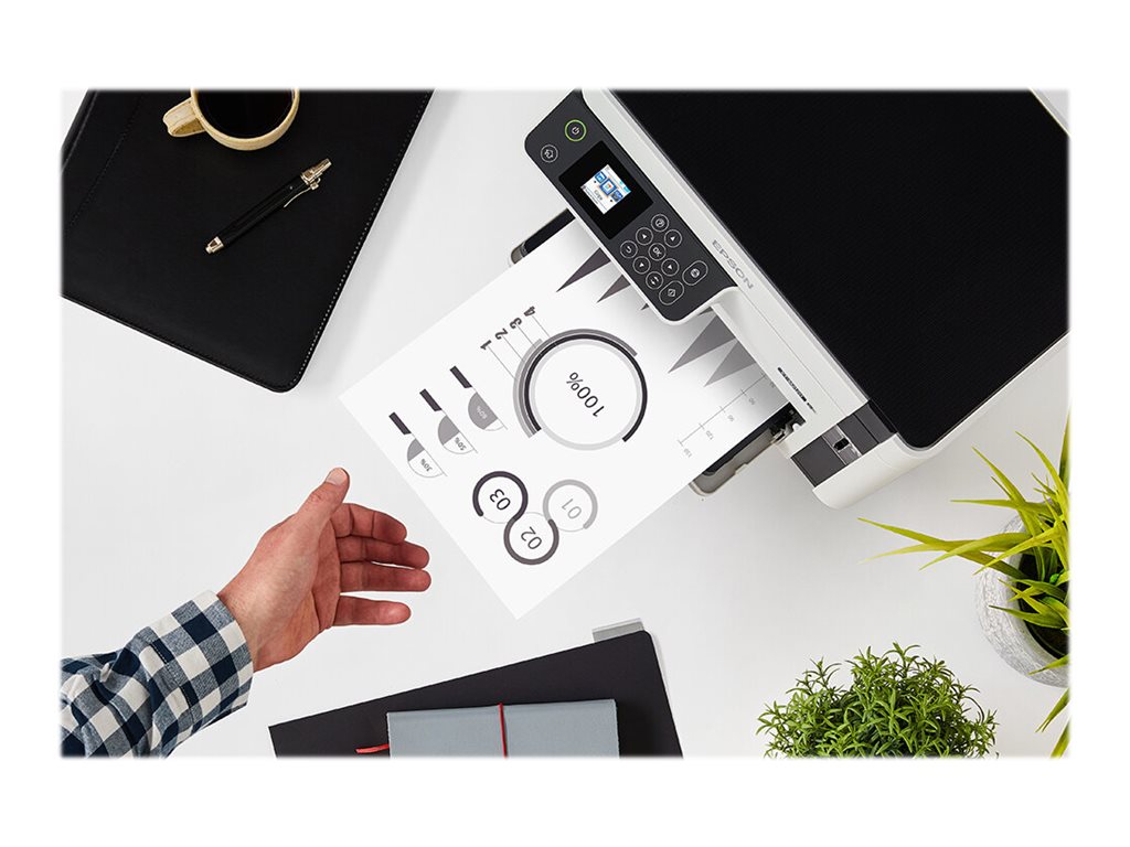 Impressora Multifunções Epson EcoTank ET-M2120 A4 P/B Wi-Fi Branco - Imagem 18