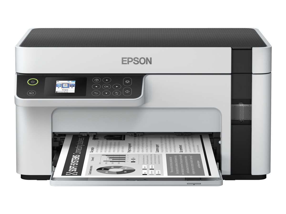 Impressora Multifunções Epson EcoTank ET-M2120 A4 P/B Wi-Fi Branco - Imagem 16