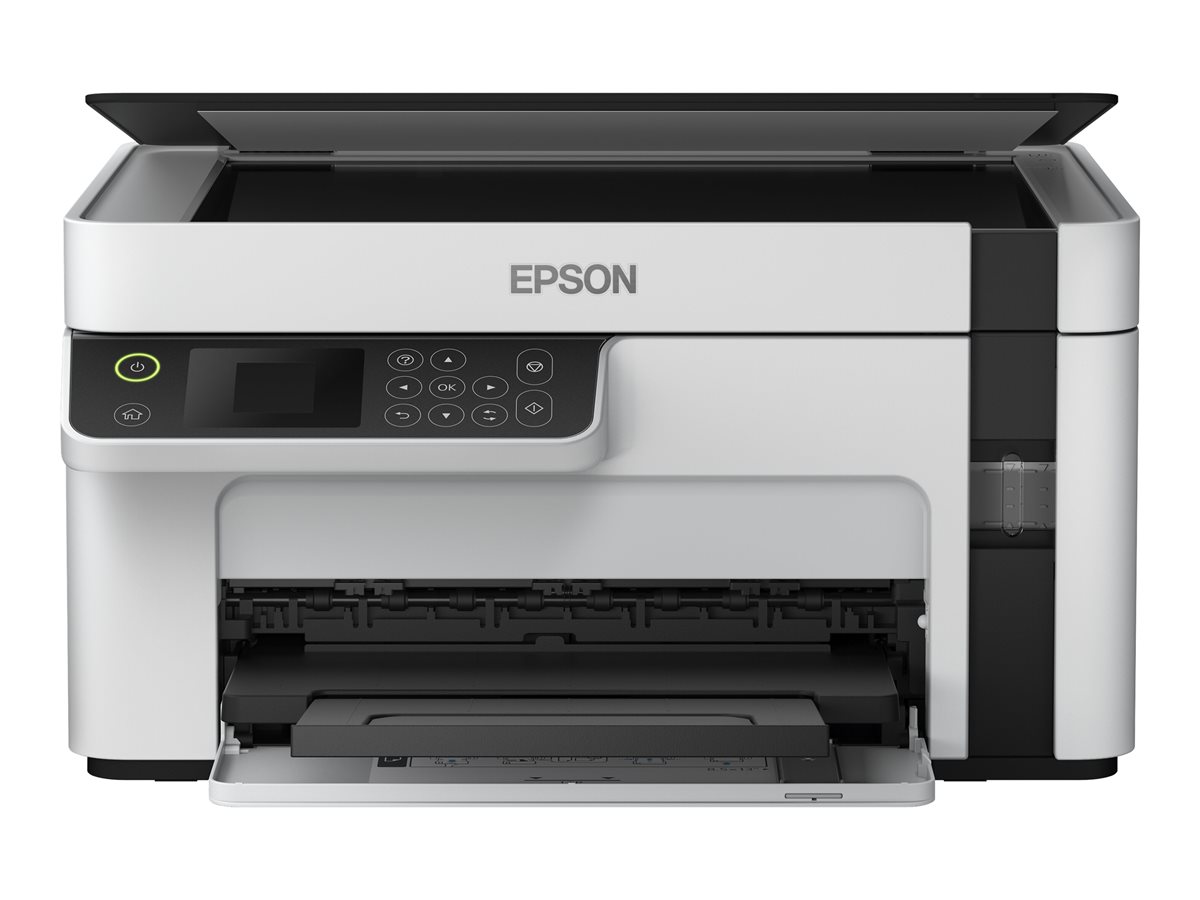 Impressora Multifunções Epson EcoTank ET-M2120 A4 P/B Wi-Fi Branco - Imagem 2