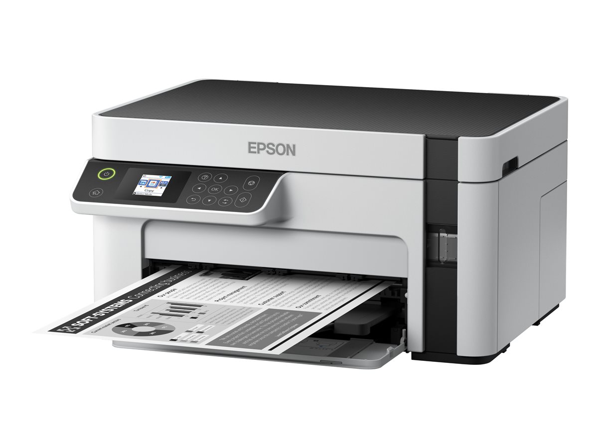Impressora Multifunções Epson EcoTank ET-M2120 A4 P/B Wi-Fi Branco - Imagem 14