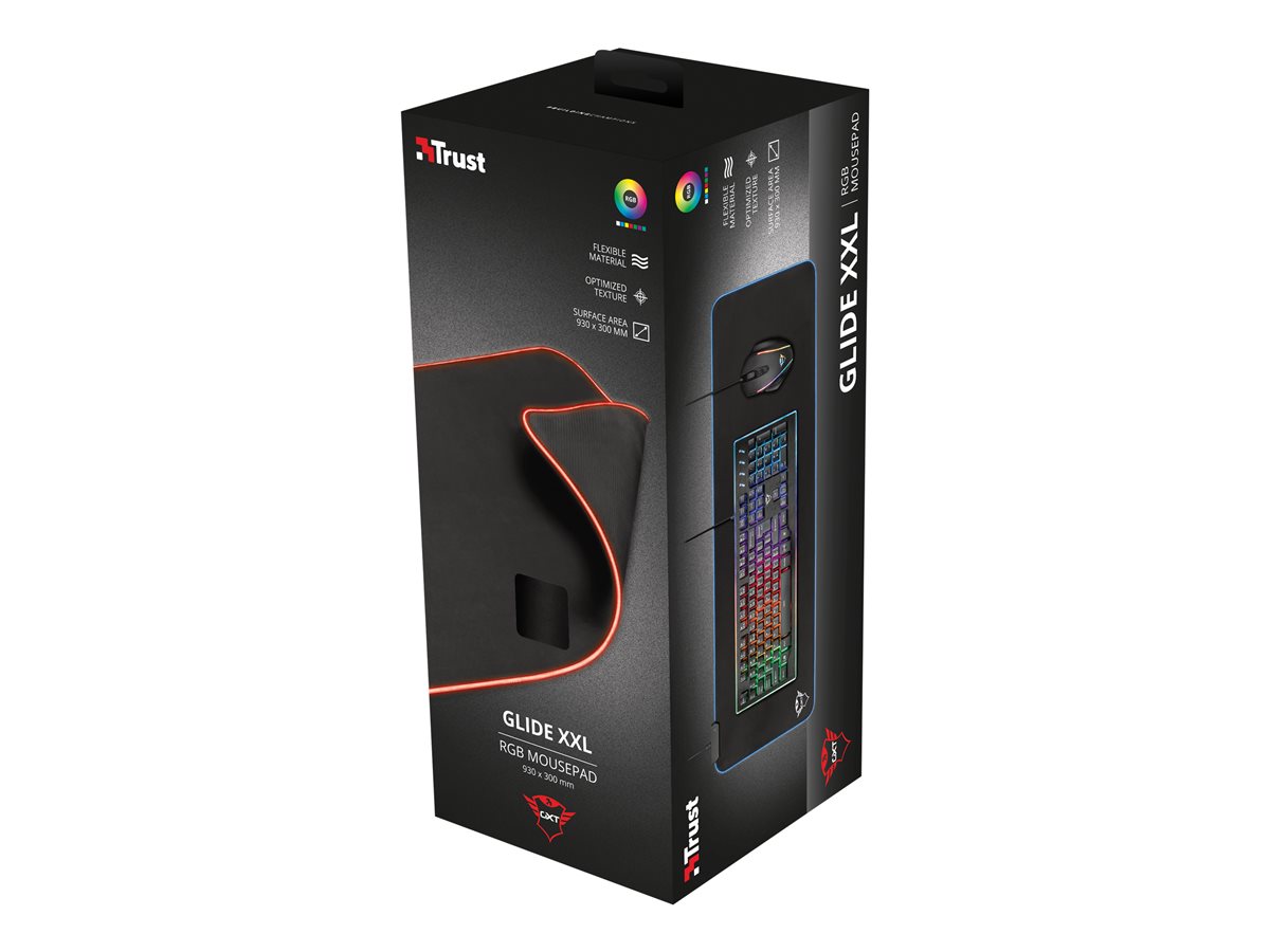 Teclado e Tapete Trust GXT 764 Glide-Flex XXL Iluminado - Imagem 5