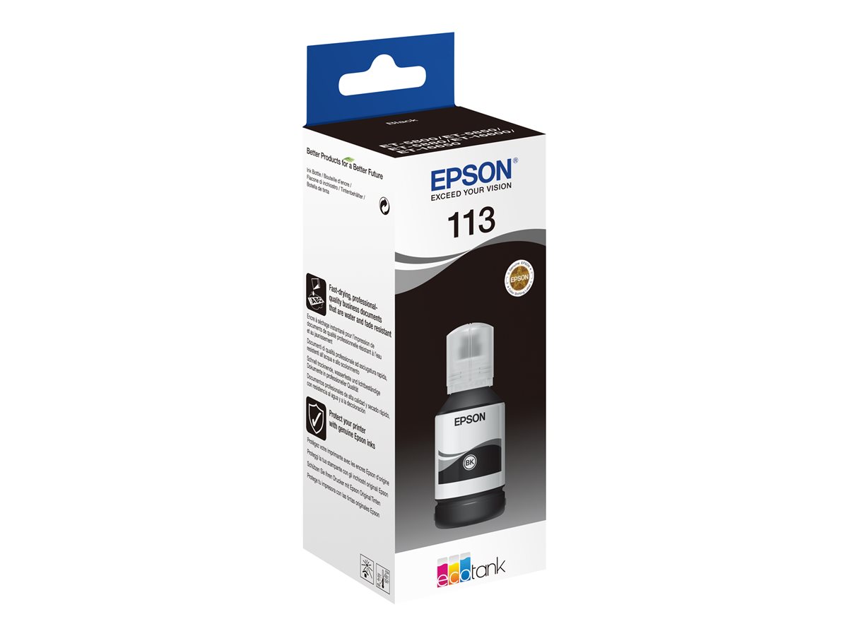 Tinta Epson EcoTank 113 Preto Original 127 ml