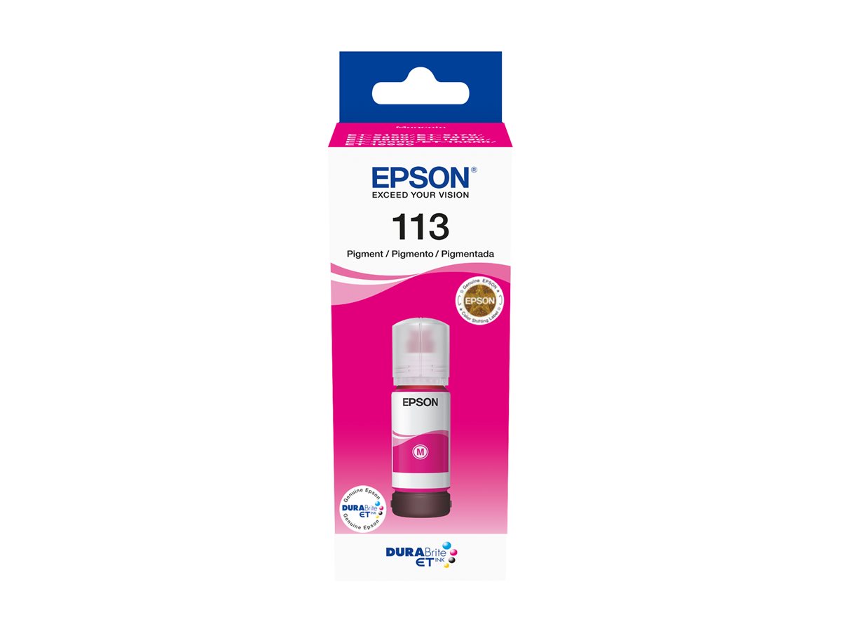 Recarga de Tinta Epson EcoTank 113 Magenta 70ml Original