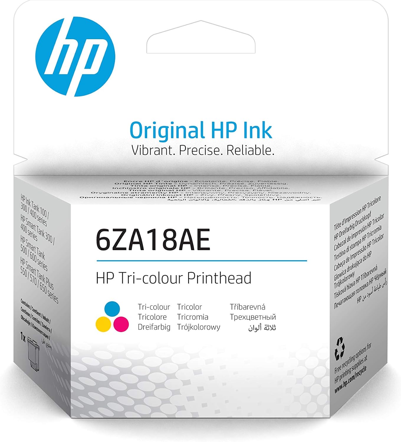 Cabeçote de Impressão HP Cores