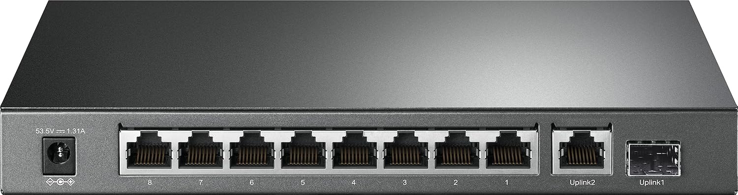 Switch TP-Link TL-SG1210P 8 Portas PoE+ Não Gerido
