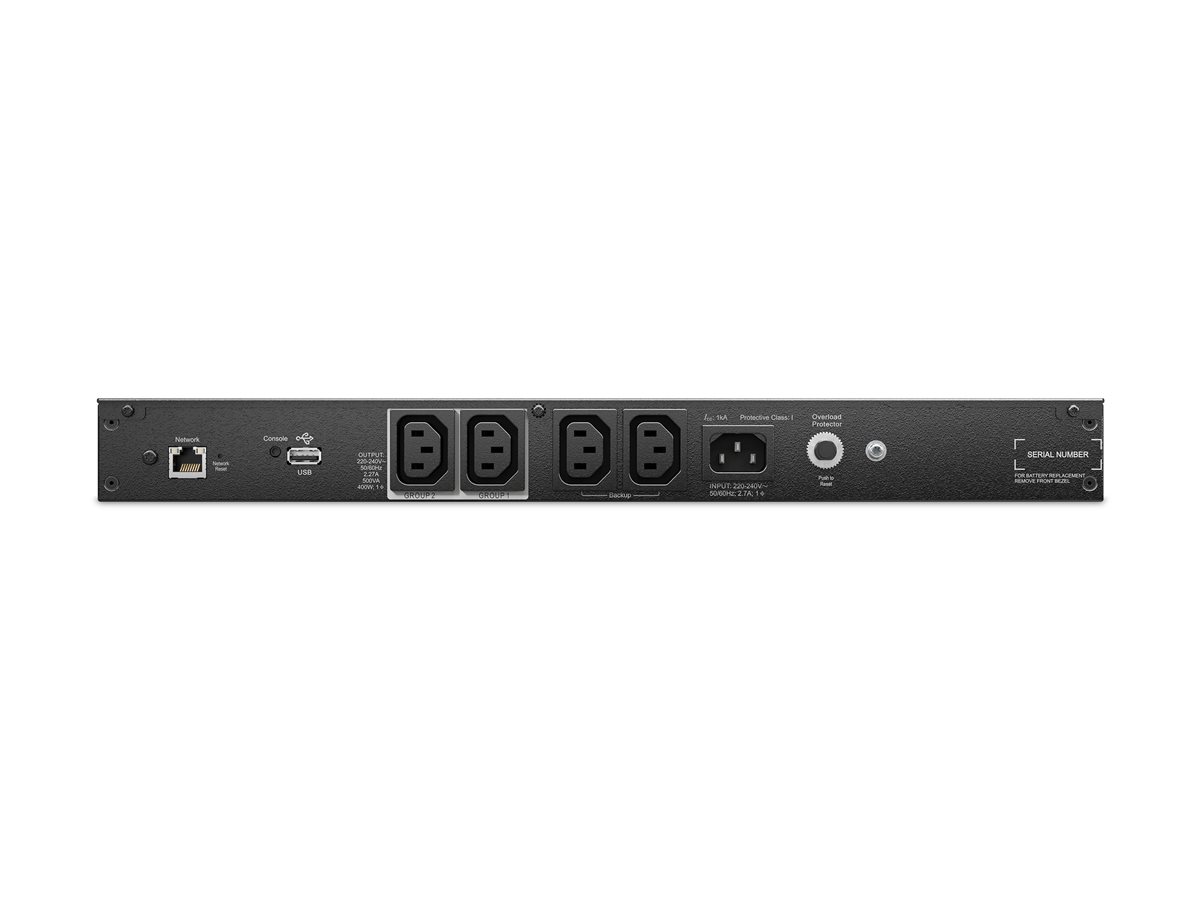 UPS Rack APC Smart-UPS SCL500 500VA Preto/Prata - Imagem 4