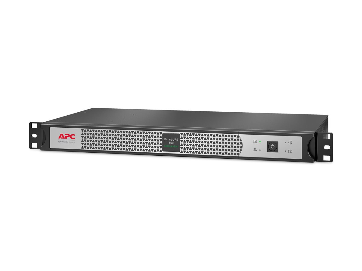 UPS Rack APC Smart-UPS SCL500 500VA Preto/Prata - Imagem 1