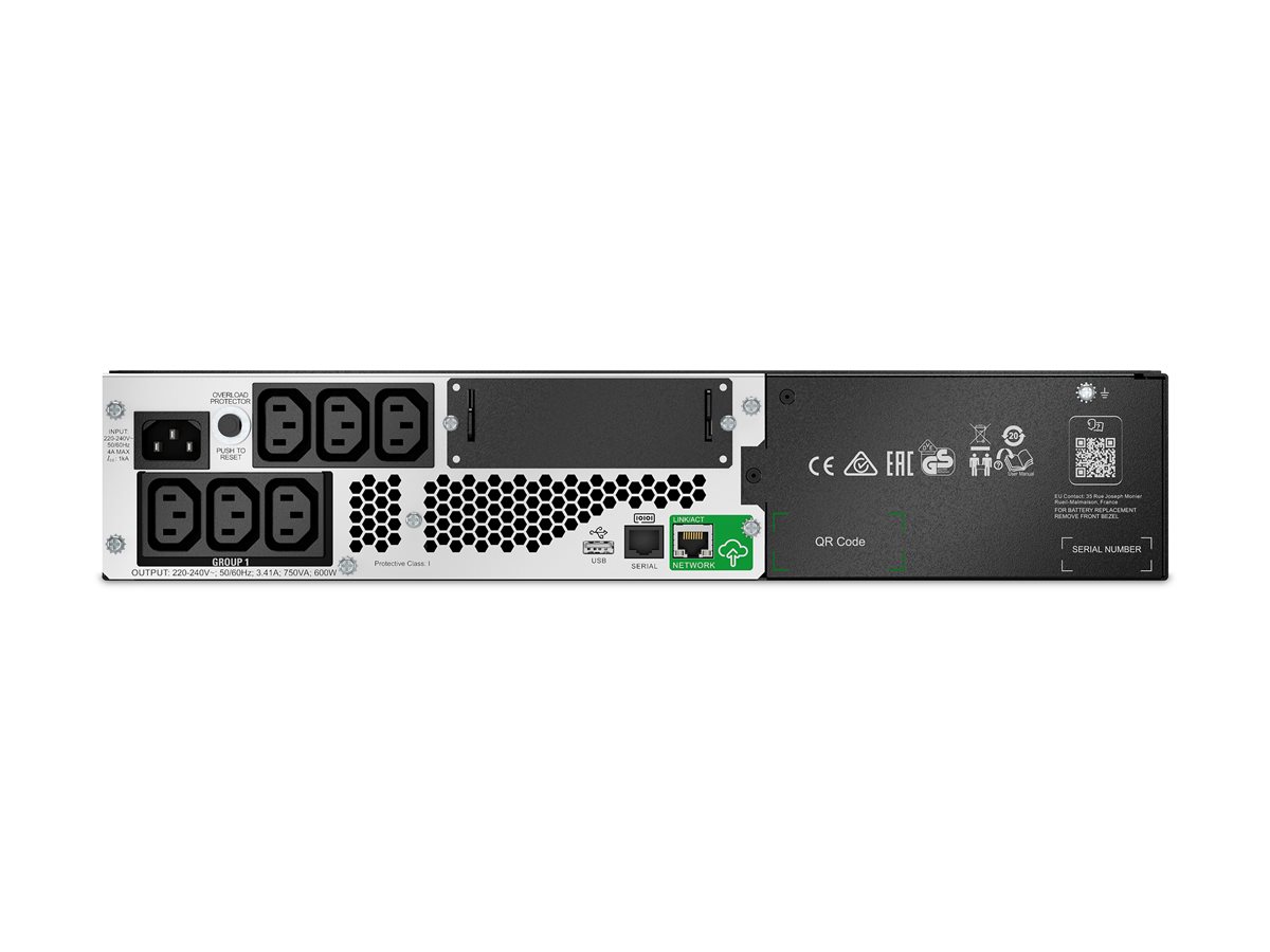UPS APC SmartUPS LiIon 750VA Rack 2U Preto - Imagem 4