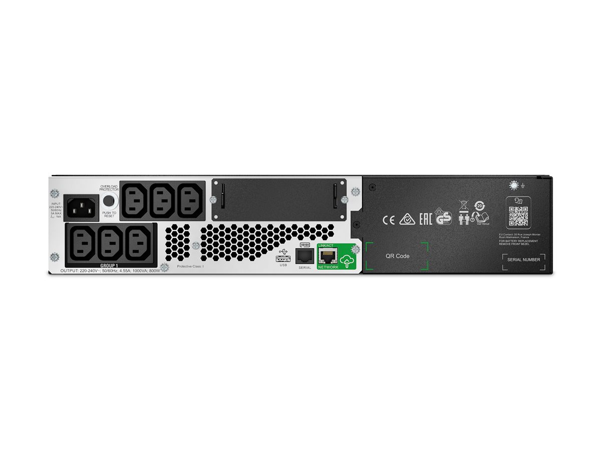 UPS APC Smart-UPS Li-Ion 1000VA Rack Curto Preto - Imagem 2