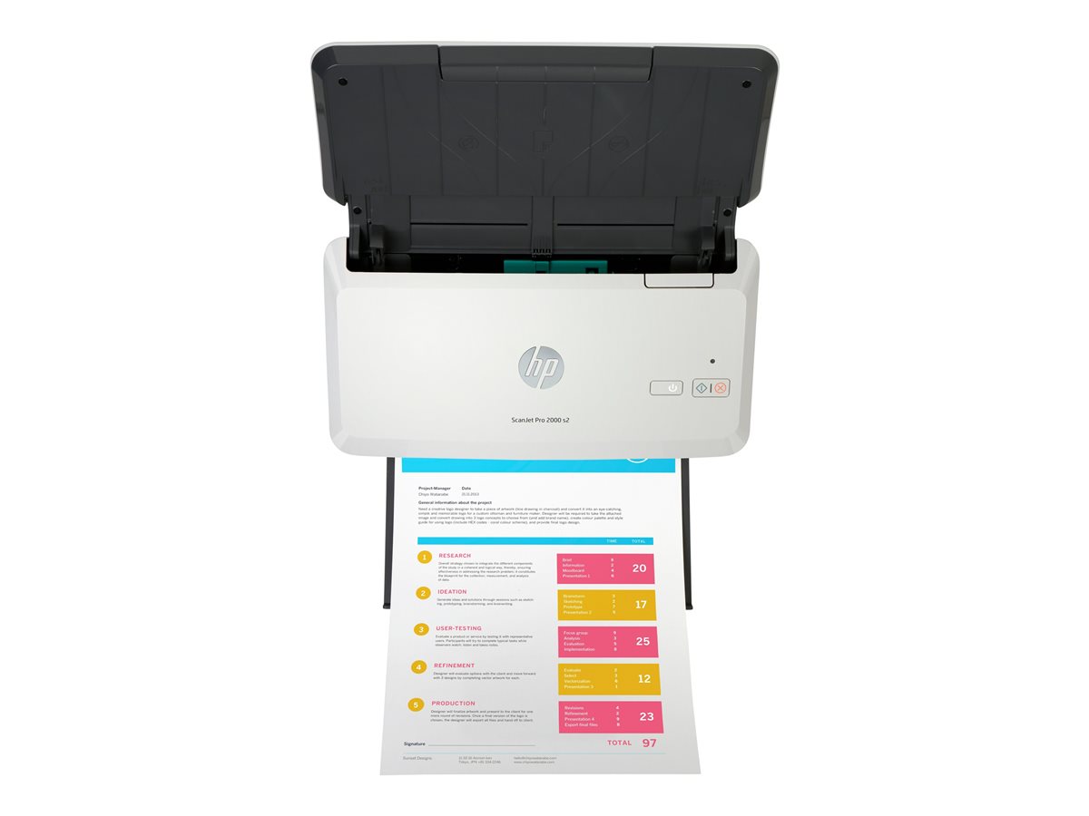 Scanner Documentos HP Scanjet Pro 2000 s2 Duplex 35ppm ADF 50 - Imagem 8