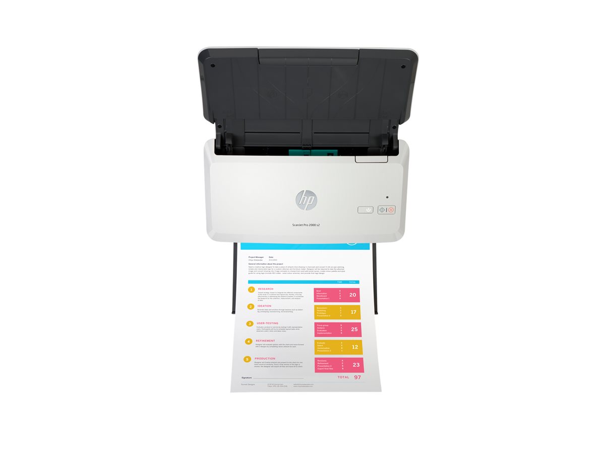 Scanner Documentos HP Scanjet Pro 2000 s2 Duplex 35ppm ADF 50 - Imagem 11
