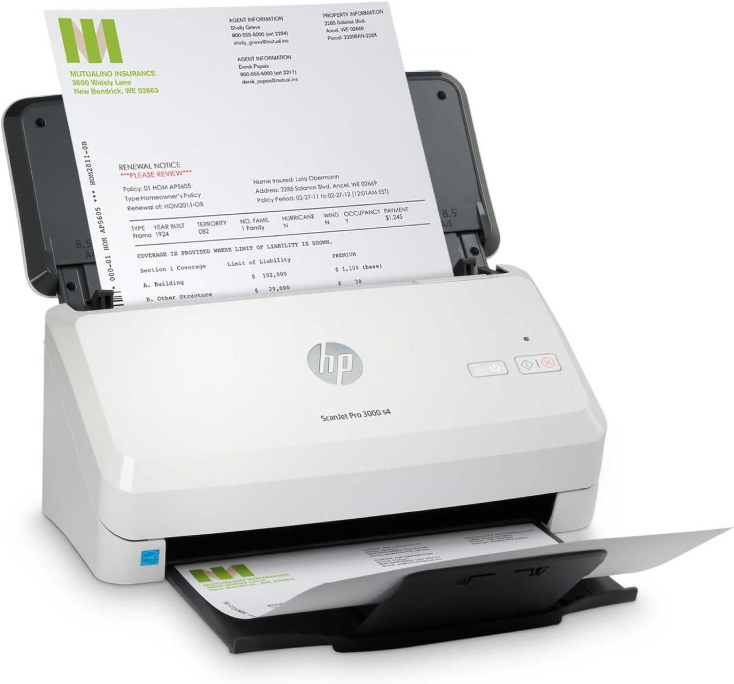 Scanner Profissional HP Scanjet Pro 3000 s4 Duplex 40 ppm ADF 50 - Imagem 9