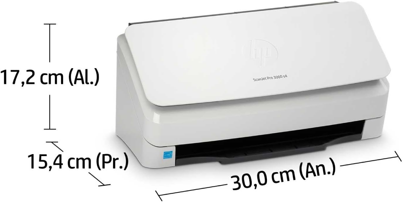 Scanner Profissional HP Scanjet Pro 3000 s4 Duplex 40 ppm ADF 50 - Imagem 8