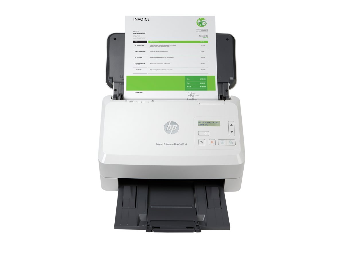 Scanner de Documentos HP ScanJet Enterprise Flow 5000 s5 Duplex 65ppm ADF 80 - Imagem 1